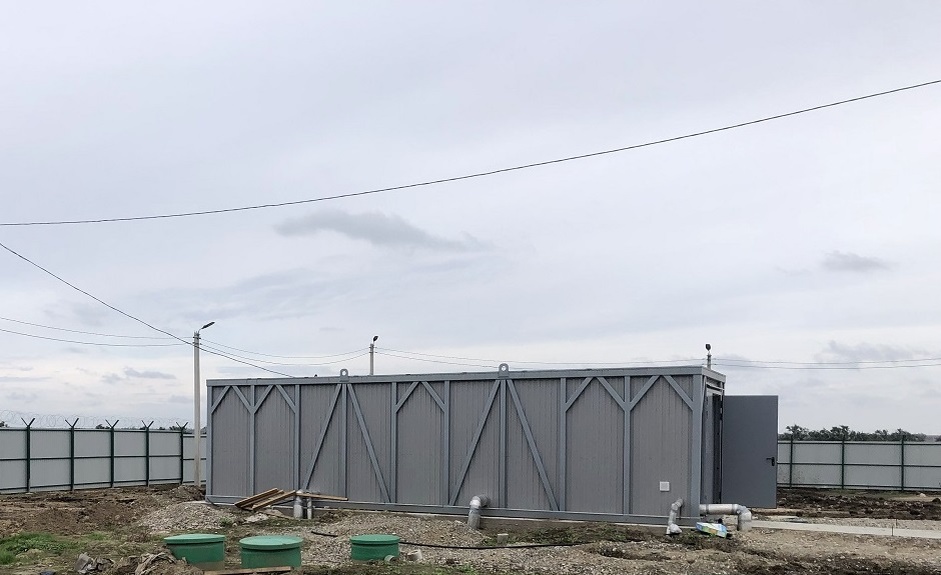 Блочно-модульное очистное сооружение промышленных сточных вод