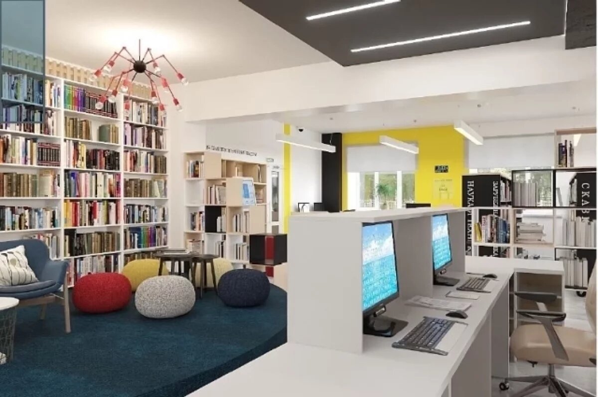    В Березниках предприятие помогает с капитальным ремонтом библиотеки