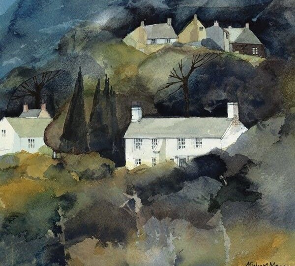 Безмолвие и шёпот умиротворяющих ландшафтов в творчестве американского художника-акварелиста Майкла Моргана