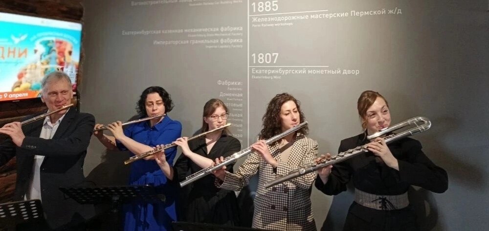    Мелодия из пьесы «Орфей и Эвридика» в Водонапорной башне создала особую атмосферу. Фото: «АиФ-Урал»/ Дарья Попович