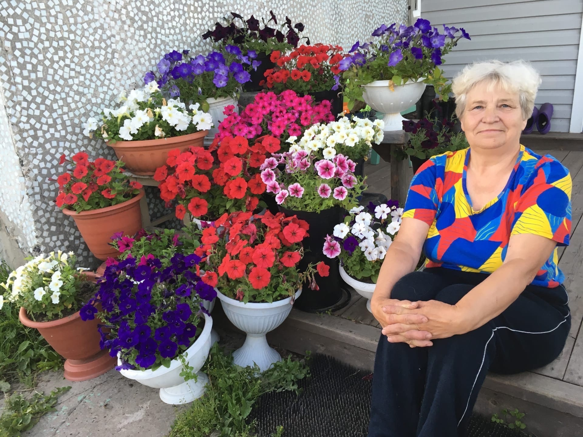 Моя мама обожала цветы