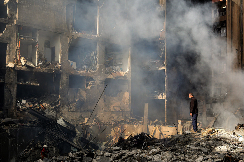 Удары Израиля по Ливану
 Фото: Marwan Naamani / AP / TASS