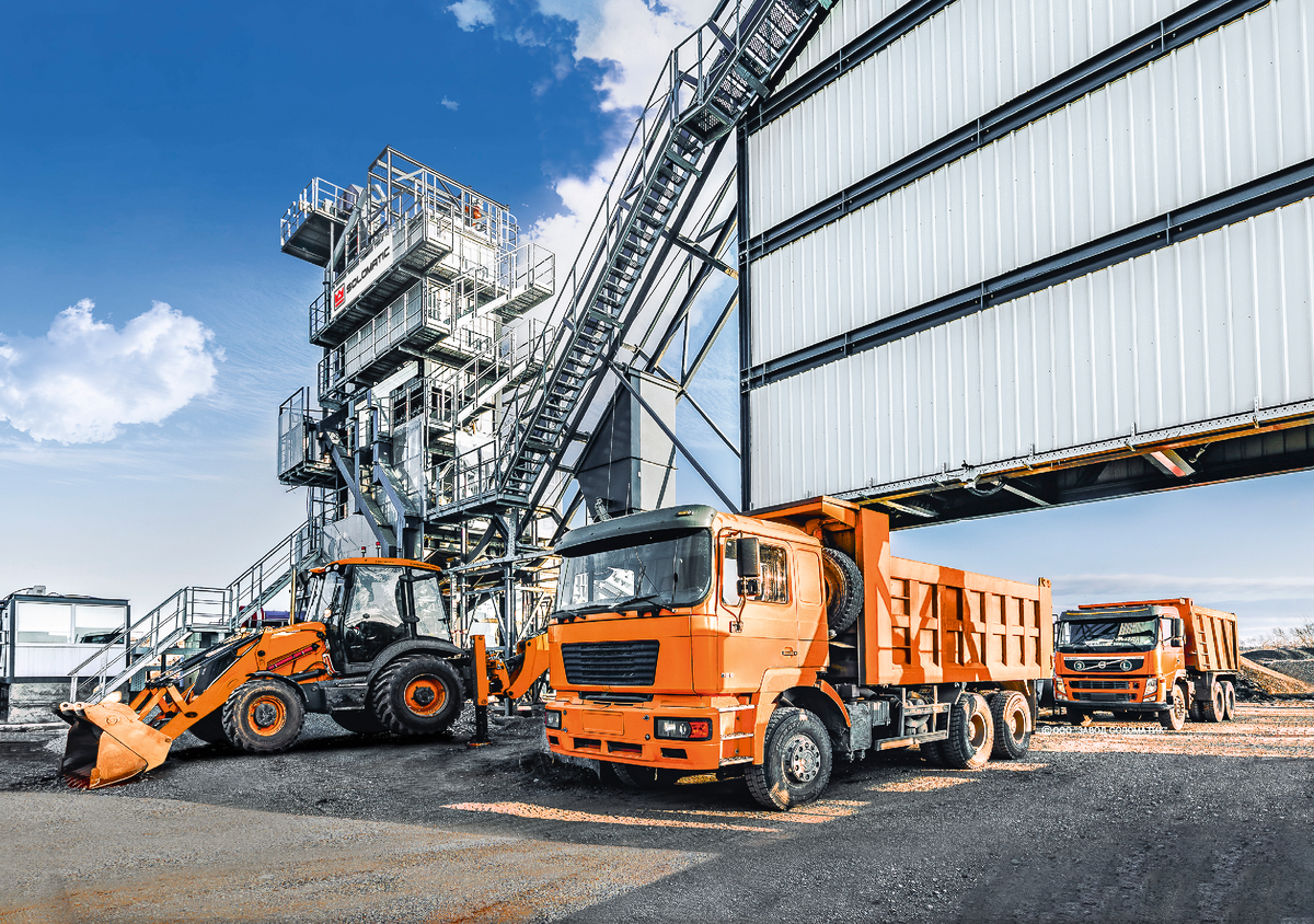 Асфальтосмесительная утсановка от SOLOMATIC 