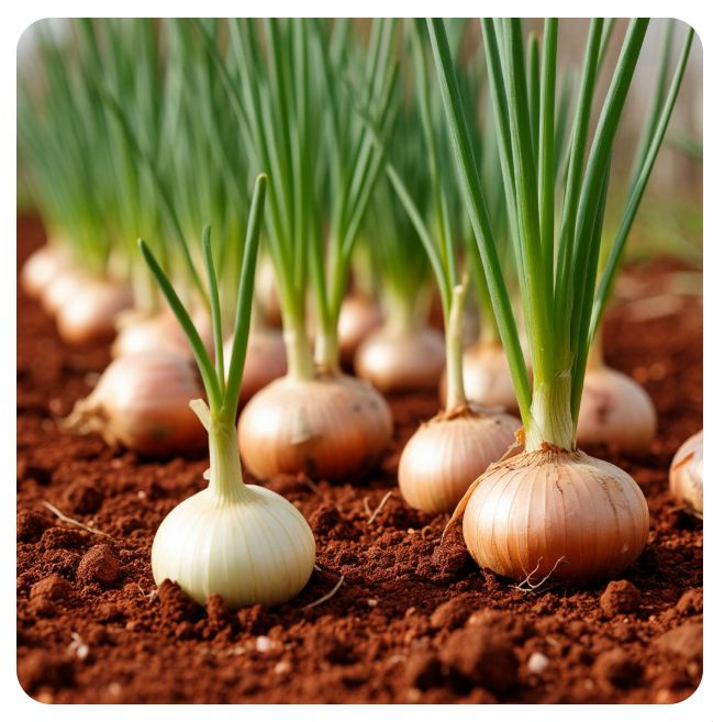 Посадка лука весной в открытый грунт 
