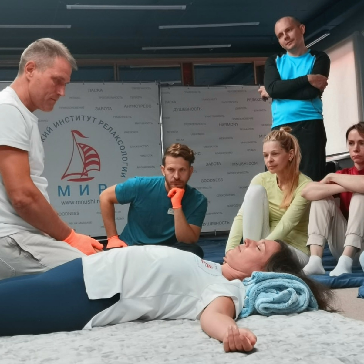 Семинары обучение релакс массажу Мнуши в Москве 