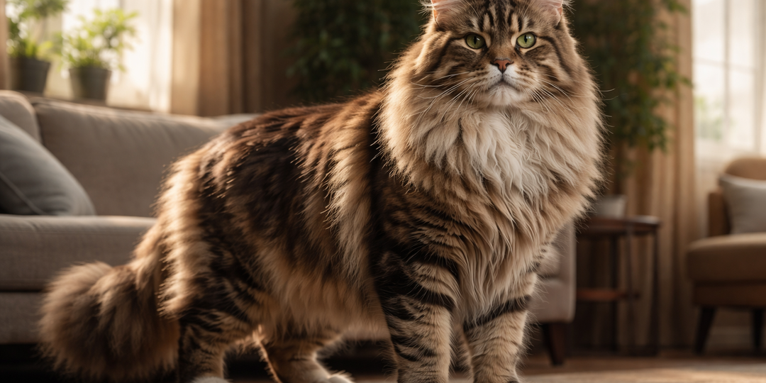 Почему мейн-куны такие большие: реальные причины и особенности породы.