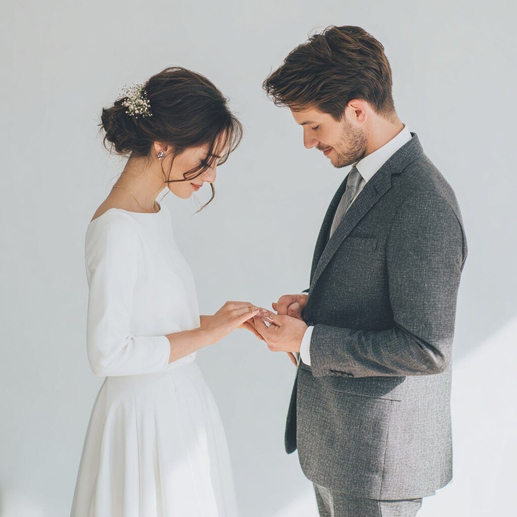 Молодожены все чаще выбирают даты со смыслом /Фото сгенерировано нейросетью