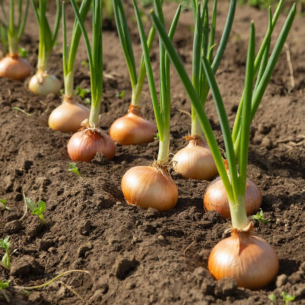 Почему желтеет лук весной