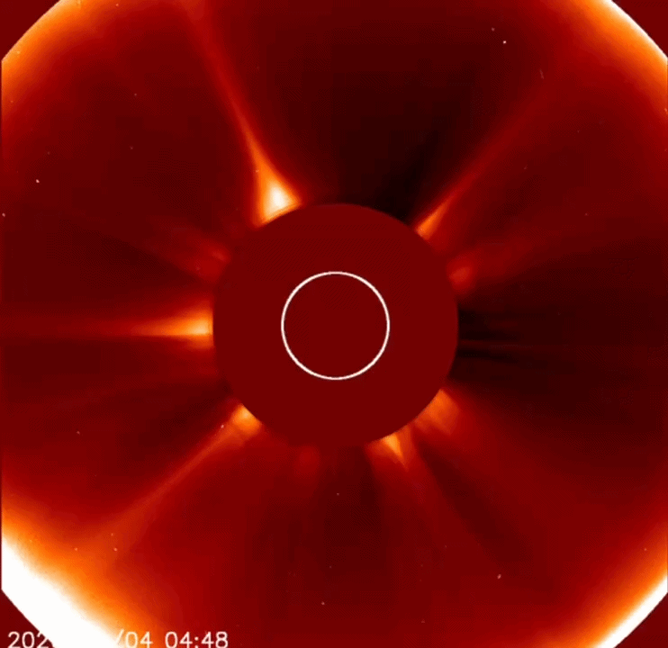     Источник: LASCO C2 / ESA / NASA