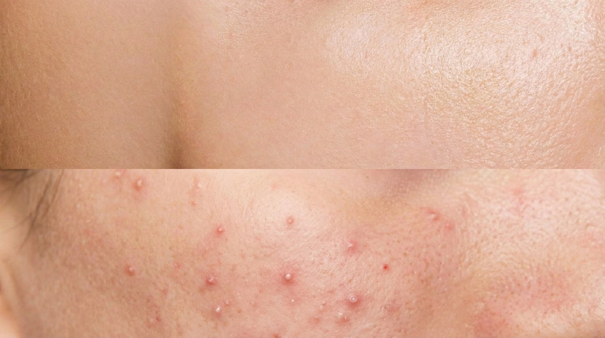 папуло-пустулёзная и кистозная формы акне