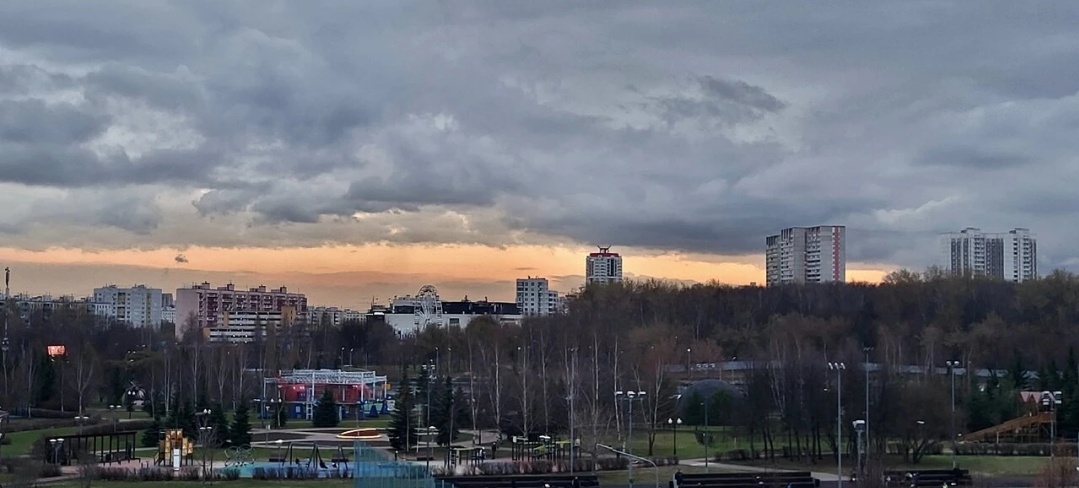 Перед снегопадом.фото из группы района.