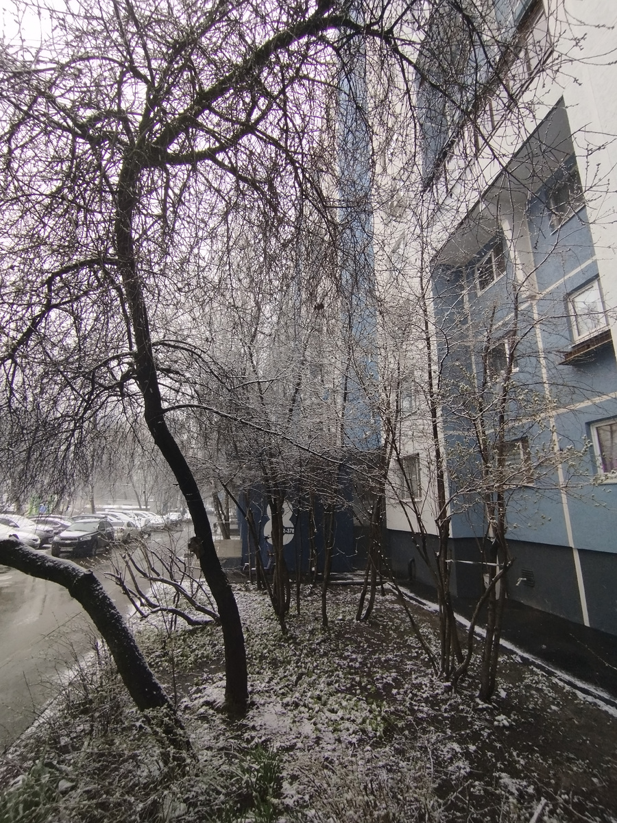 Апрель в Лианозово.