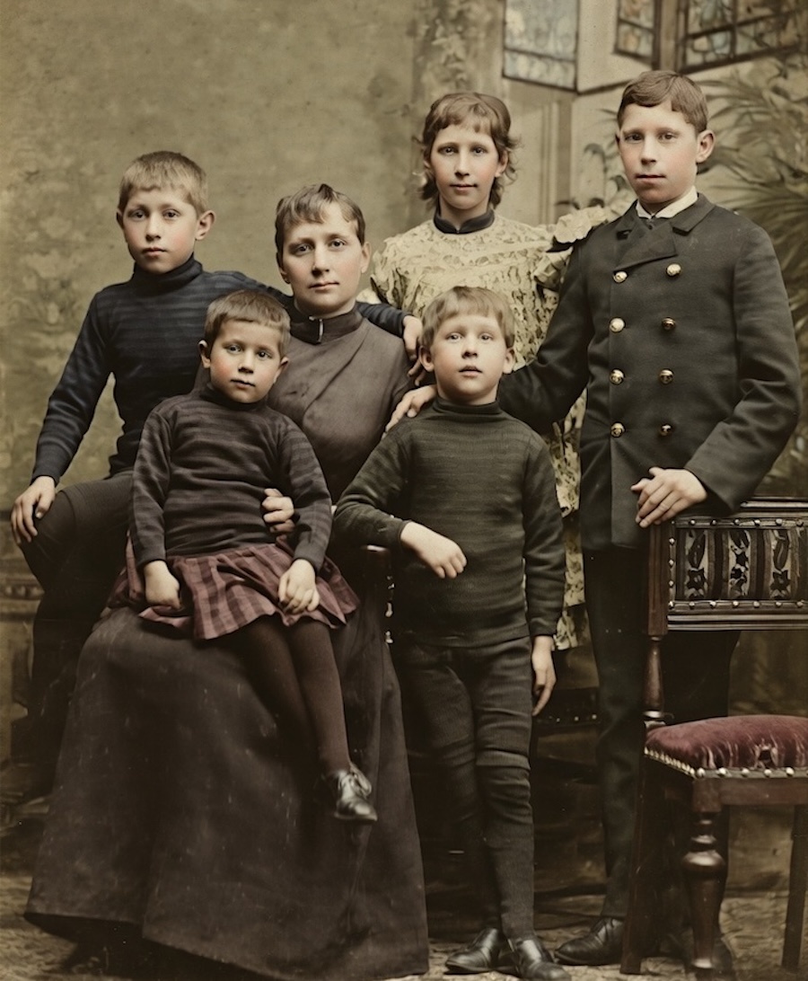 Семья Поля Гогена