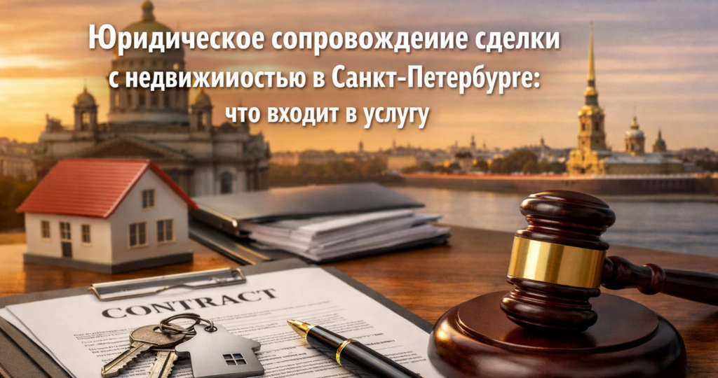 Юридическое сопровождение сделки с недвижимостью в Санкт-Петербурге: как защитить свои права и избежать рисков при купле-продаже квартиры
