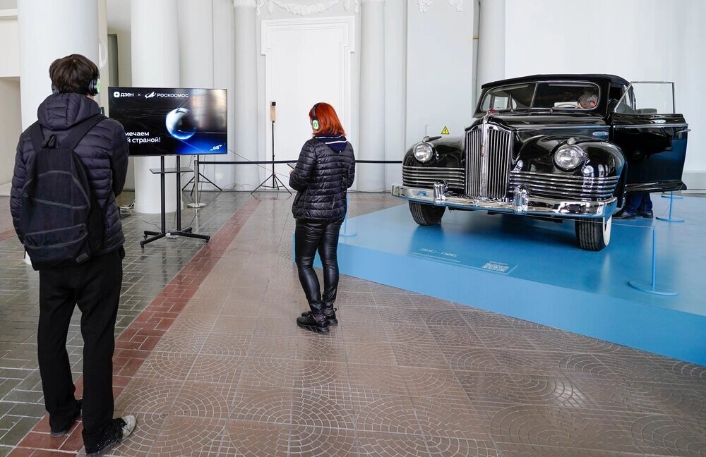    Выставка «Звездный путь» в Музее транспорта Москвы на ВДНХ. Фото: АГН Москва/ Светлана Нафикова