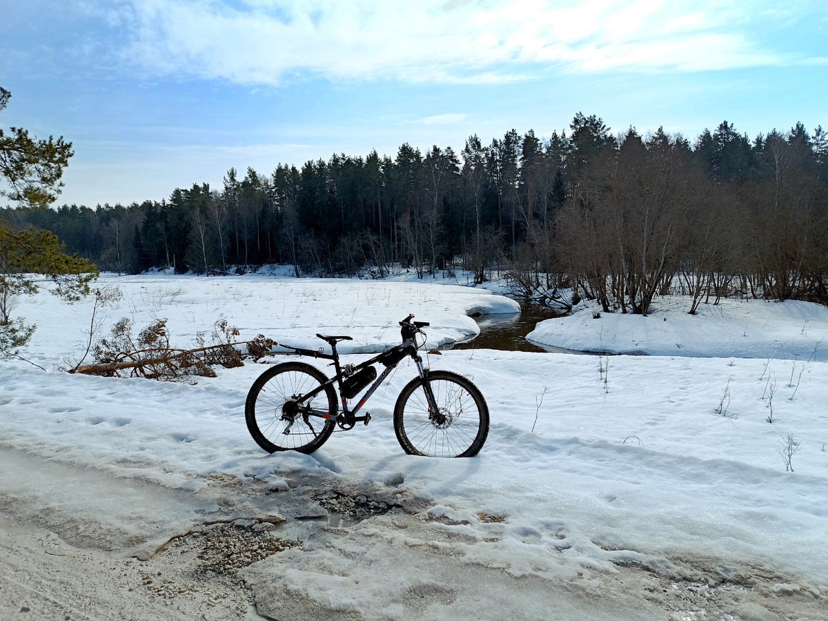 Остановка у реки Вахчилка
