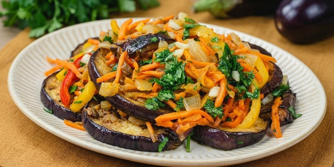 Закуска из баклажанов за 1 ночь: 3 тонкости, которые меняют вкус. Рецепт пошагово