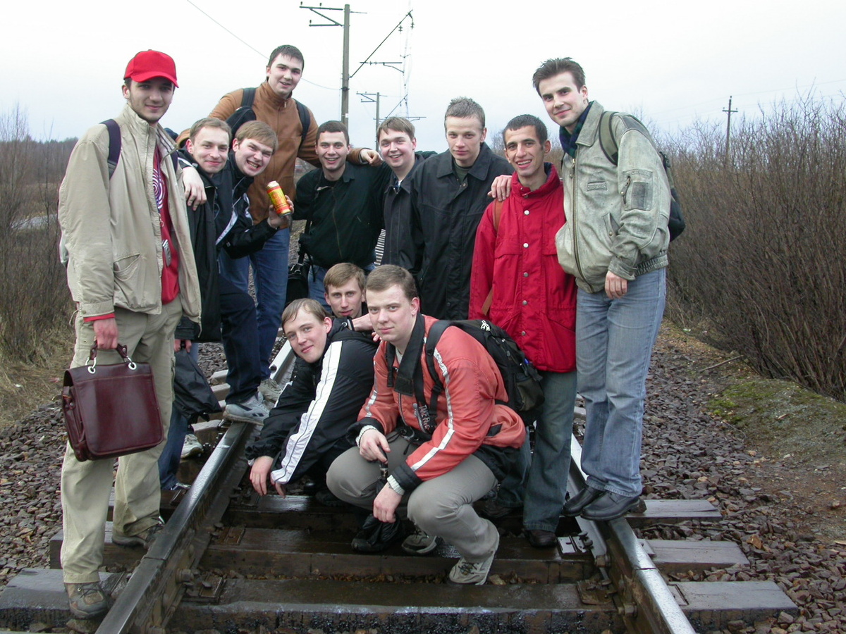 Студенческие фотографии из личного архива Дениса Матвеева