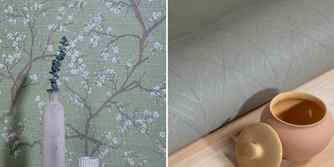 Дыхание весны: новая коллекция обоев и панно в стиле джапанди Milassa «Весеннее утро»