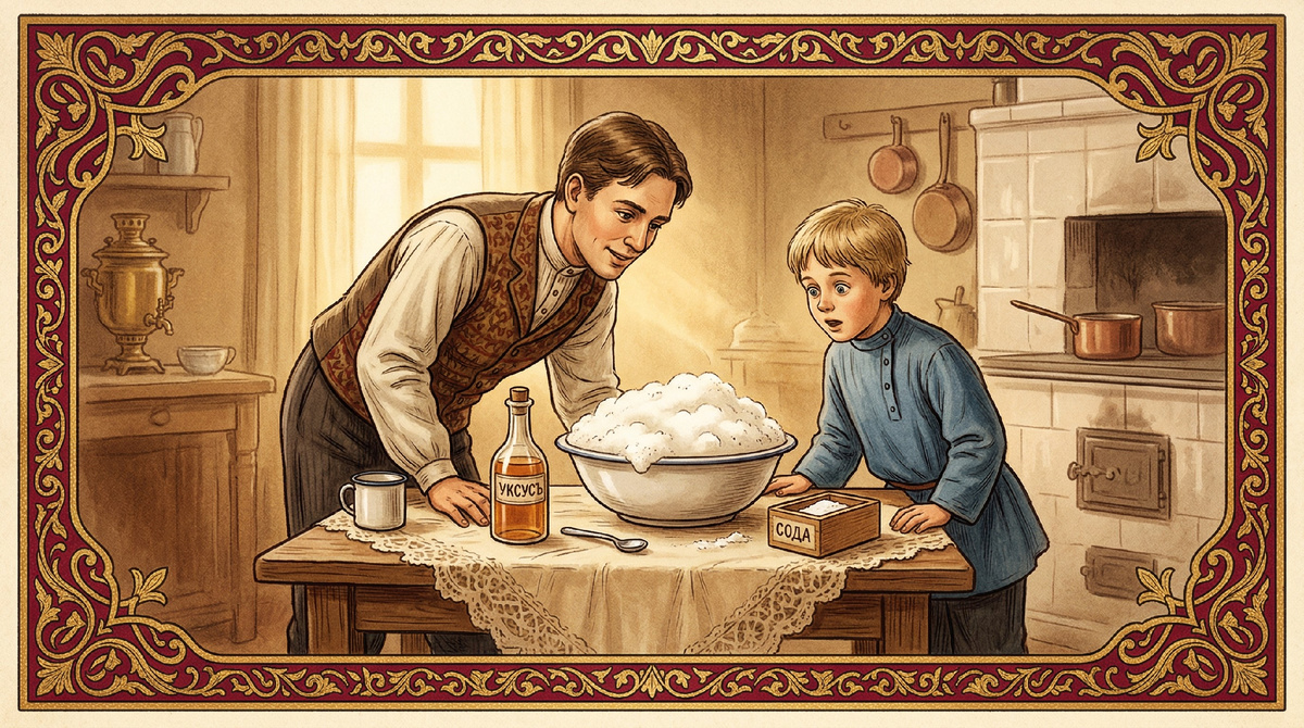 Домашняя магия Перельмана: когда обычные продукты превращаются в инструмент великого химика