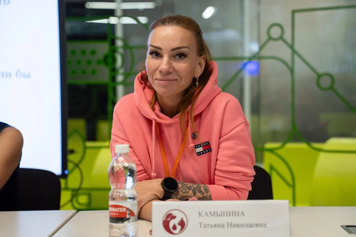 Татьяна Камынина, ветеринарный врач и руководитель банка крови Dr. Pet's. Фото: Александр Плонский / "ВиЖ".
