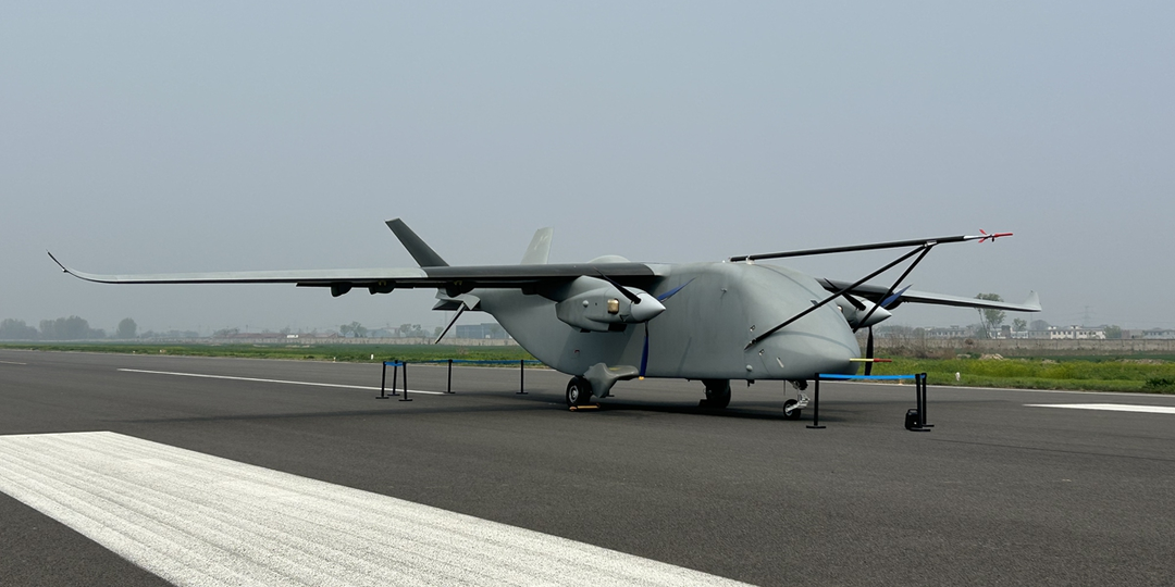 Впервые: в Китае совершил полет 7-тонный грузовой беспилотник