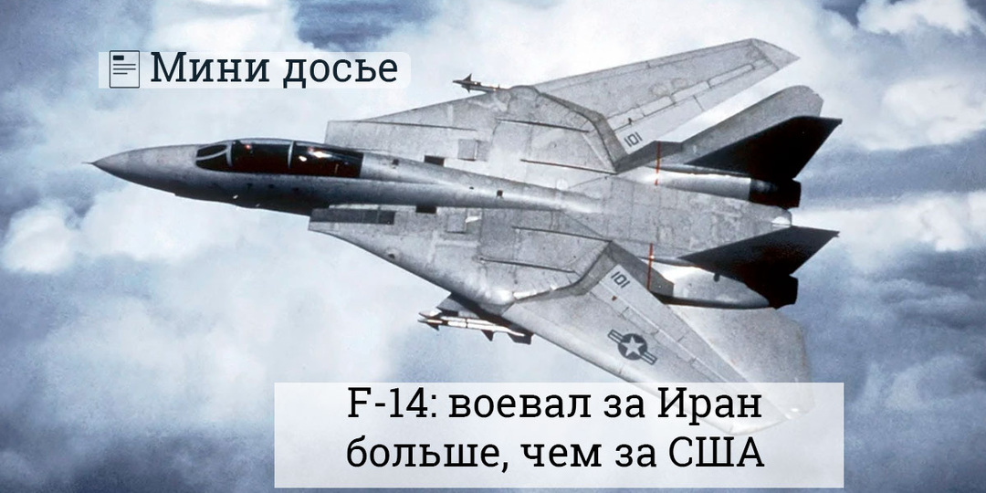 F-14 Tomcat: защитник флота, который воевал за Иран больше, чем за Америку