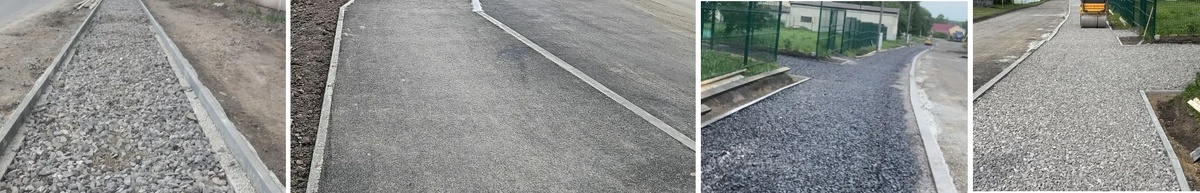 Применение бортового камня