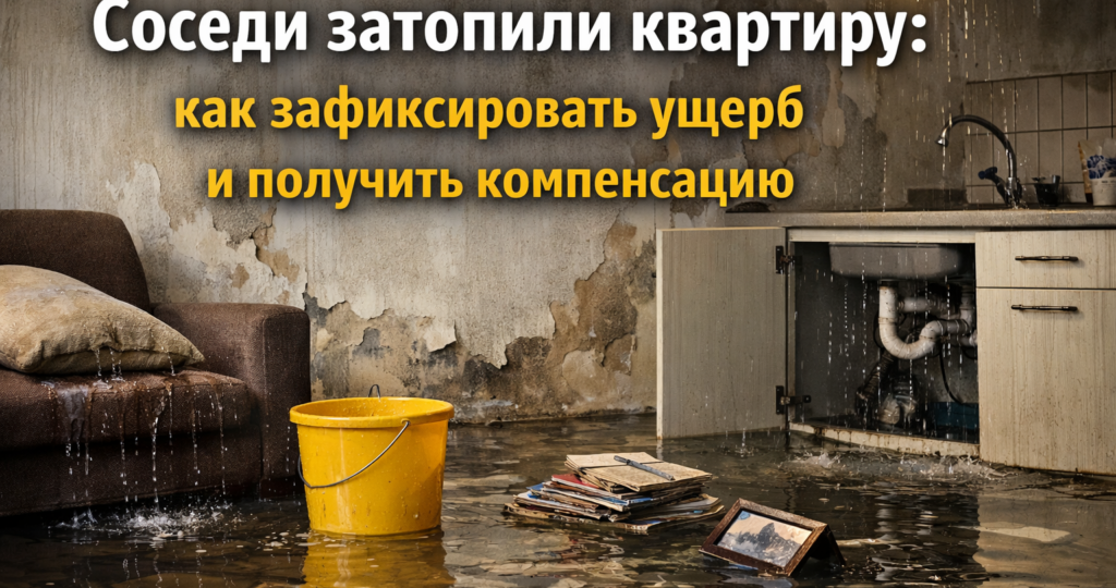 Как зафиксировать ущерб и получить компенсацию, если соседи затопили квартиру: пошаговая инструкция и советы по оценке ущерба