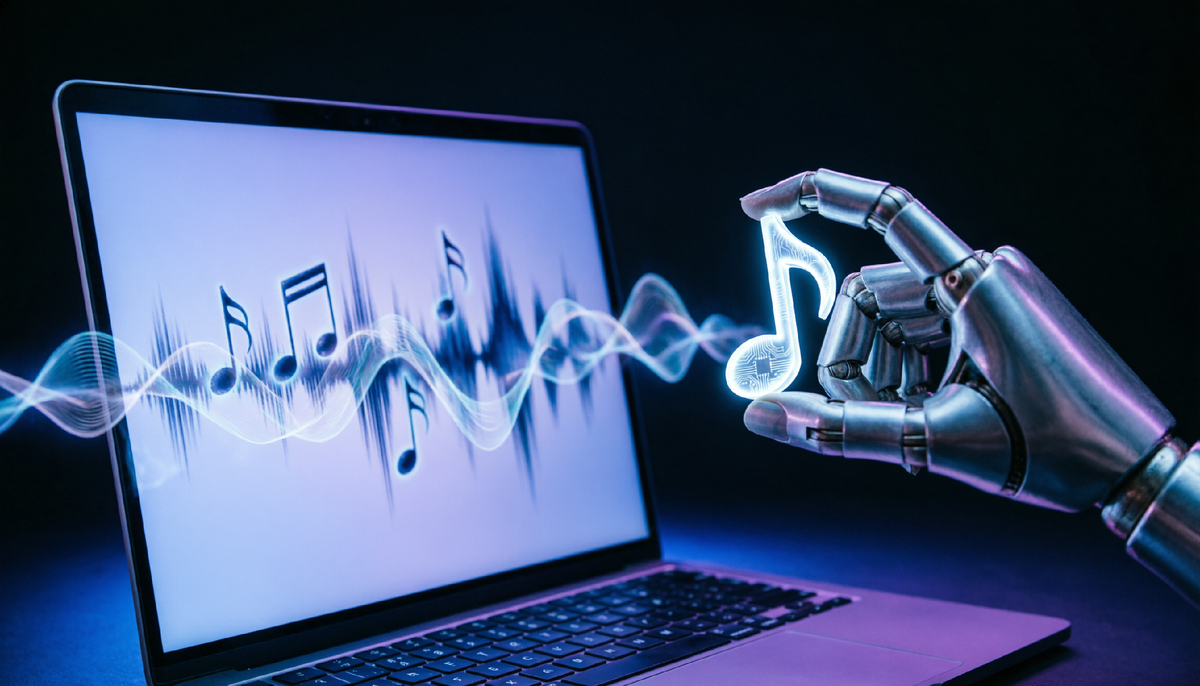 ИИ генерирует музыку