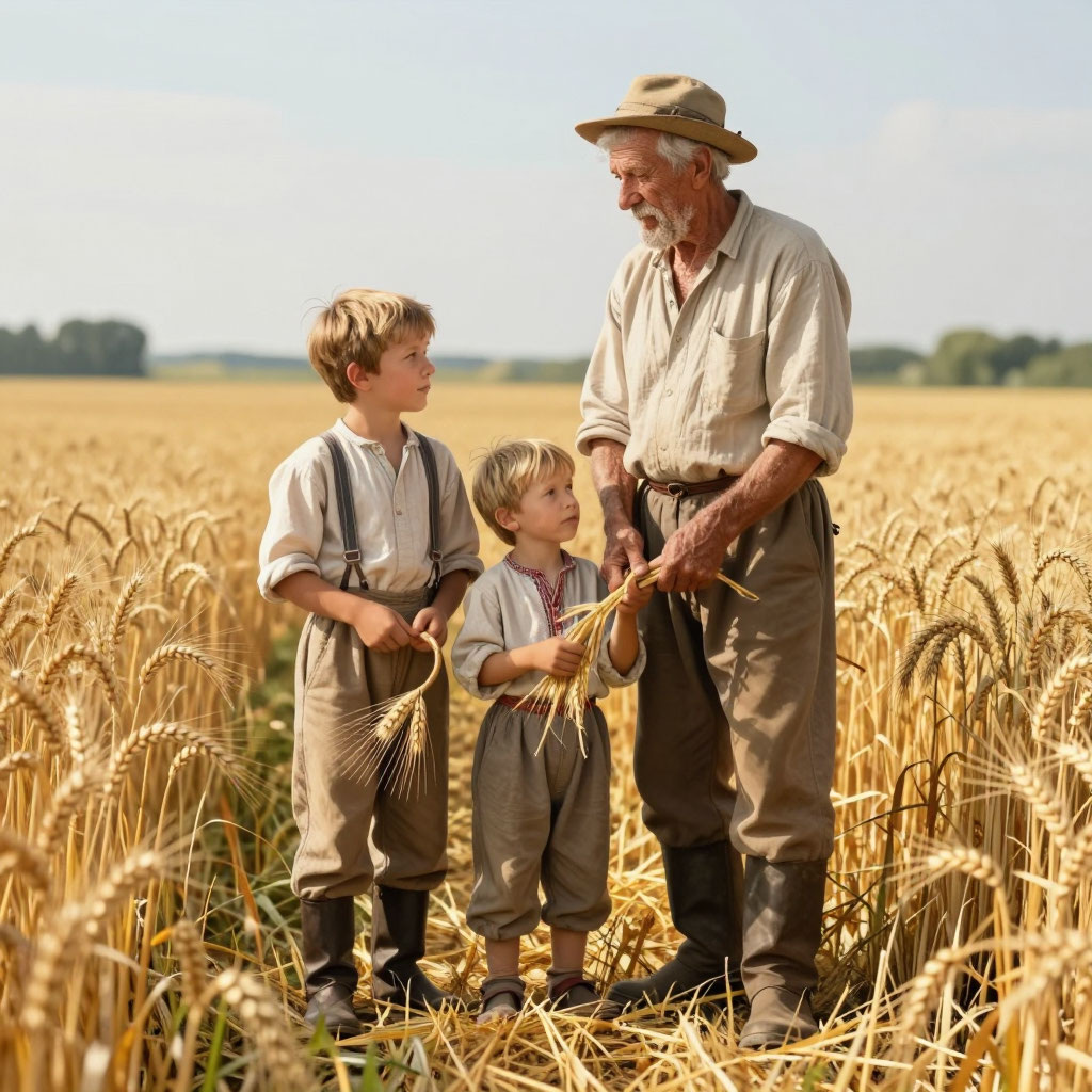 Коса да серп: летняя страда русского крестьянина XVIII века