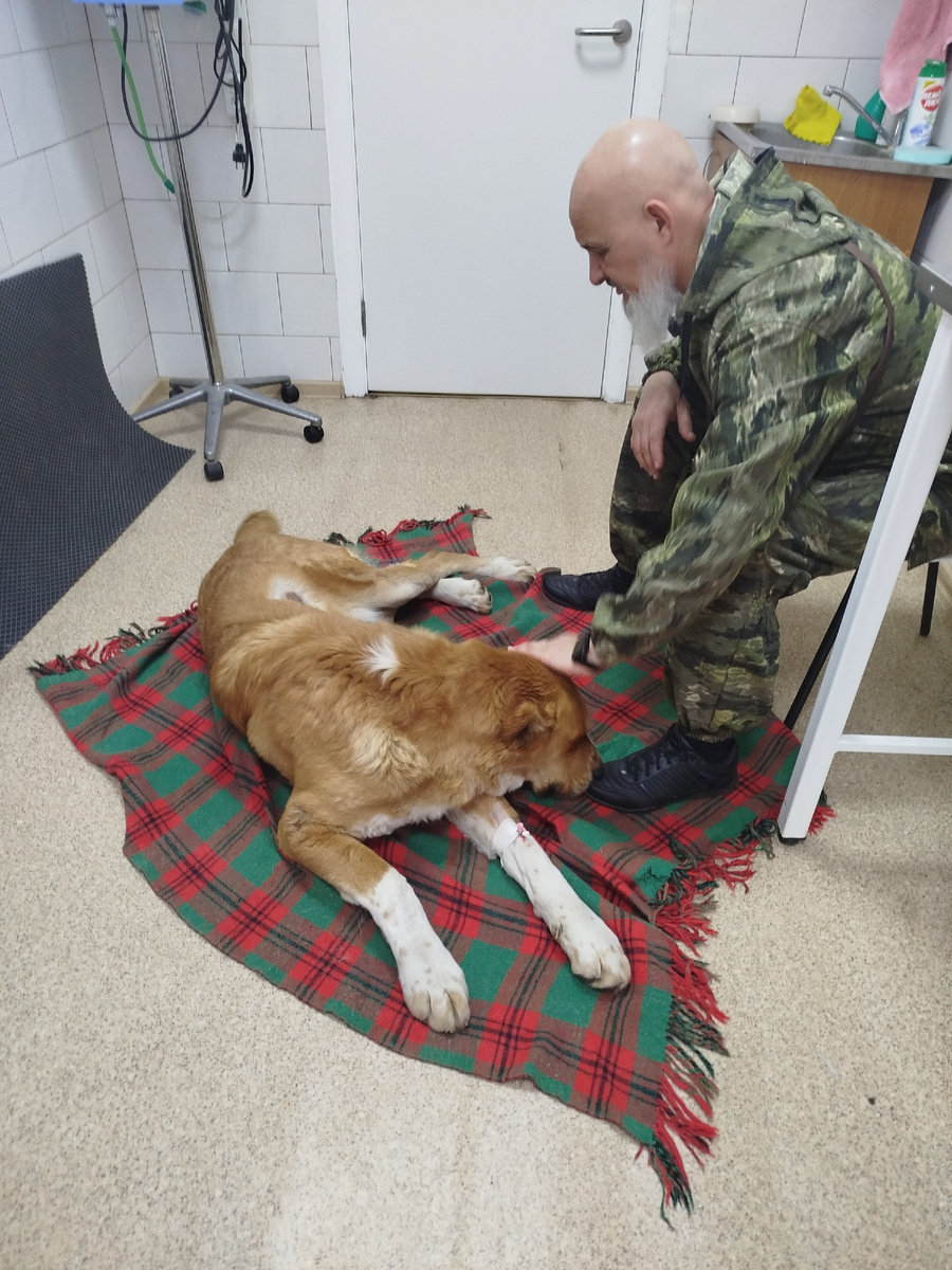 Отходит от наркоза