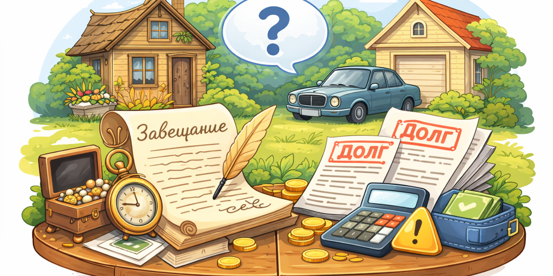 Получили наследство? Обязательно проверьте нет ли там кредитов. Новые правила 2026