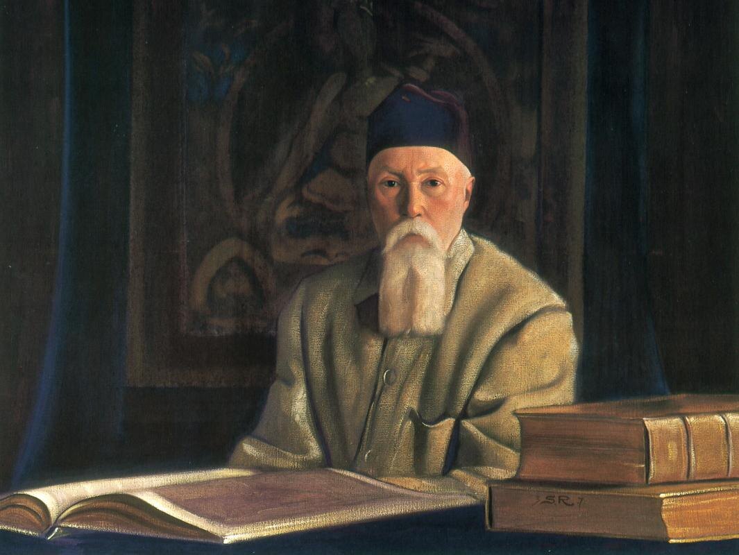 С.Н. Рерих. Портрет академика Н.К. Рериха. 1937