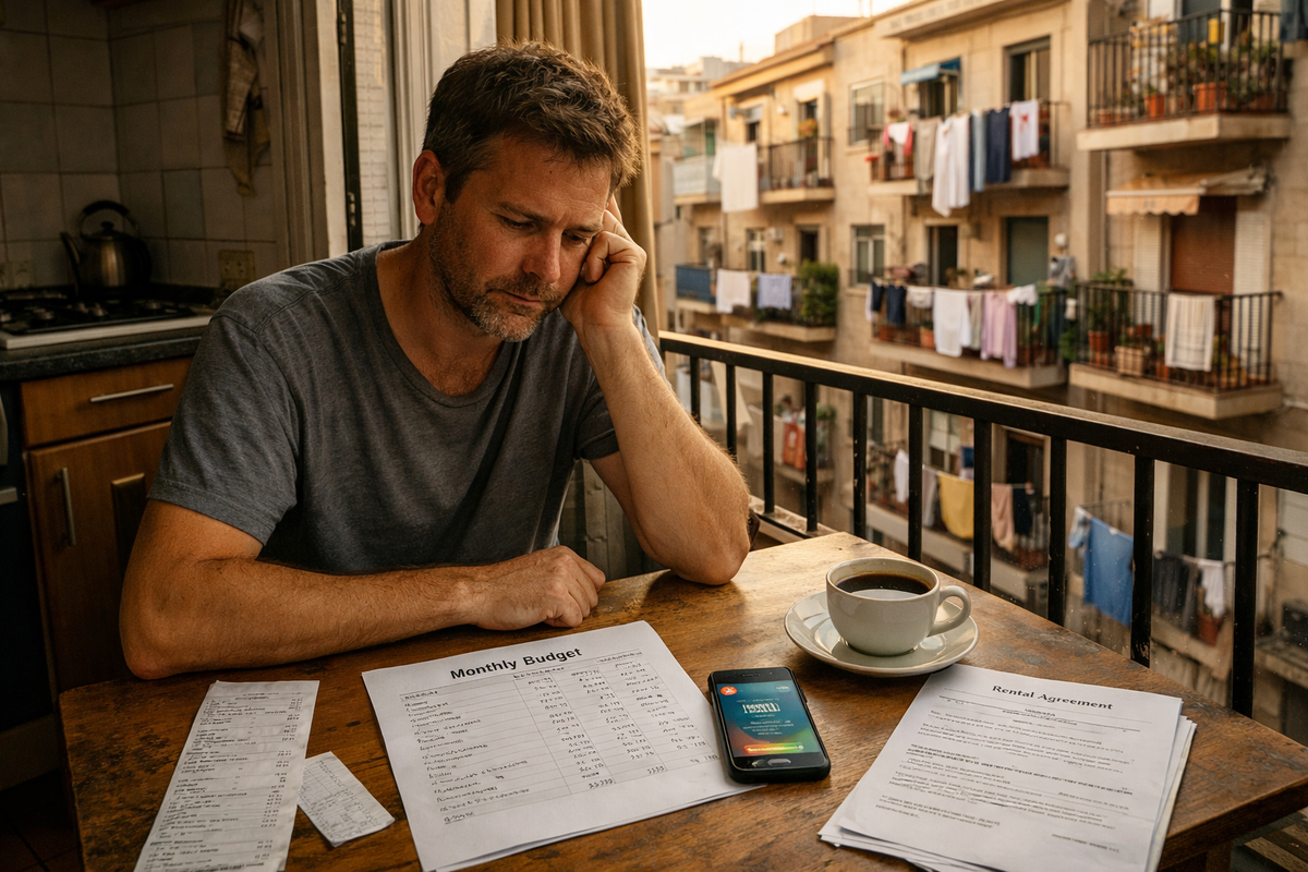 Вот здесь испанская мечта впервые сталкивается не с морем, а с обычным месячным бюджетом