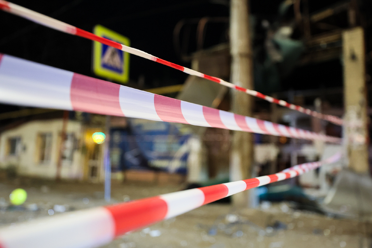 Автор фото: ТАСС. Последствия атаки БПЛА.