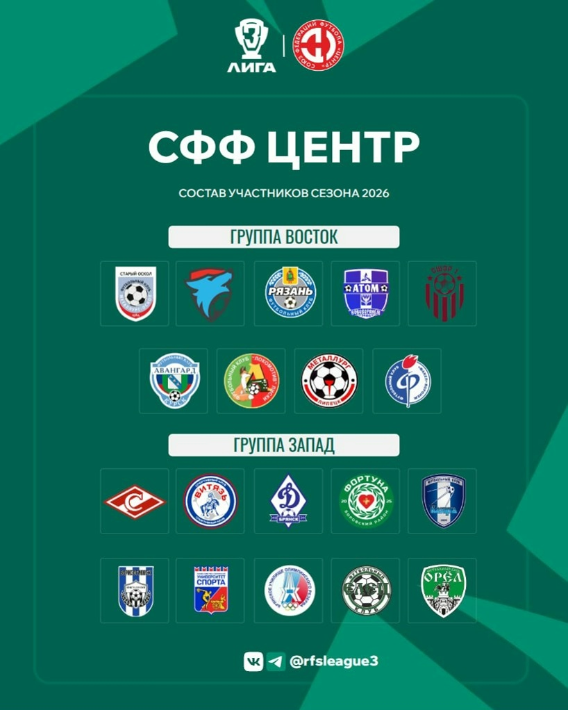 Фото социальные сети Третьей лиги