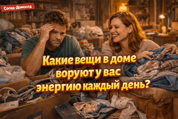 Какие вещи в доме воруют у вас энергию каждый день – честный разбор без мистики, но с бытовой правдой