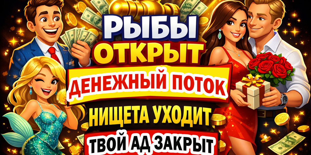 РЫБЫ! Вот причины Вашего невезения с 2016! Марс, Нептун, Меркурий и Сатурн сошлись для БЛАГОДАТИ до 2040? Всё начинается в апреле и мае 2026