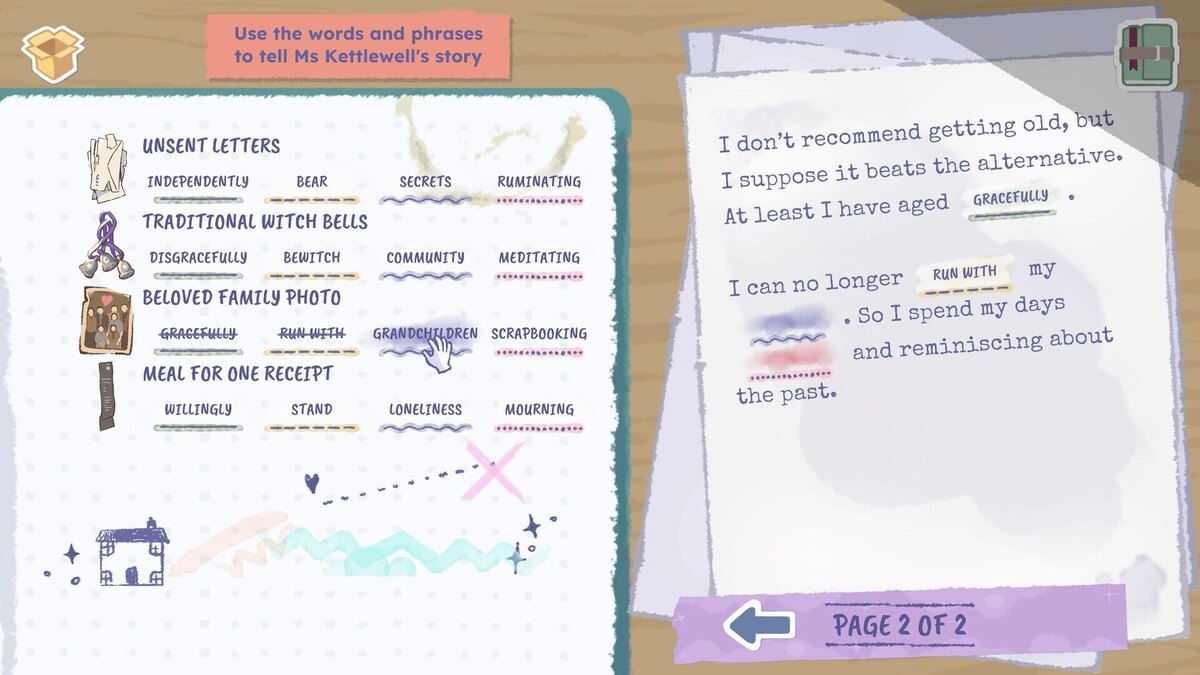    Галерея игры A Storied Life: Tabitha