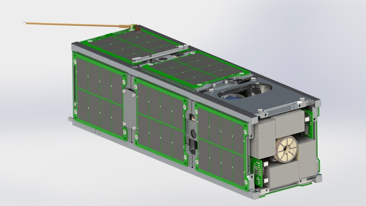    Спутник-кубсат «Святобор-1» - пример практического применения кубсатов для экологического мониторинга. Источник: пресс-служба Национального исследовательского ядерного университета «МИФИ».