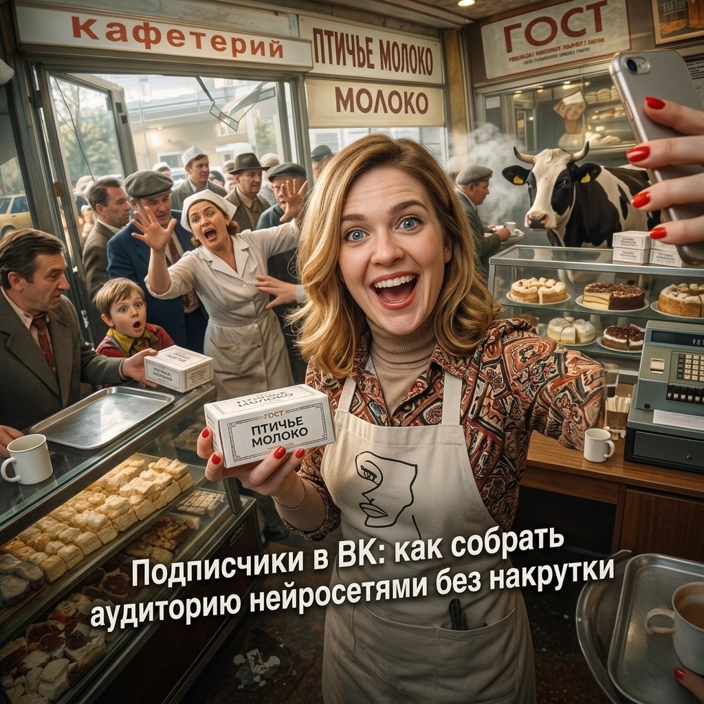    Способы органического роста аудитории в ВК с использованием ИИ admin
