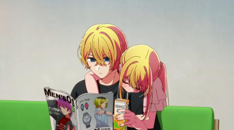    Кадр из аниме «Звездное дитя», реж. Дайсукэ Хирамаки, Саори Татибана, Doga Kobo