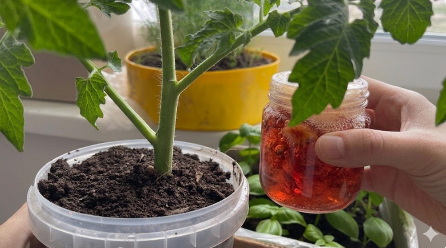 За ПАРУ ДНЕЙ у ТОМАТОВ стебель ТОЛЩЕ ПАЛЬЦА! Поливаю простым настоем