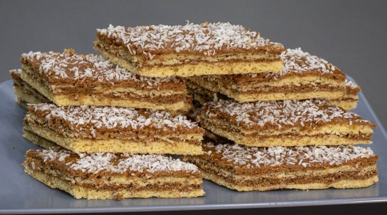 Простое печенье к чаю из обычных продуктов