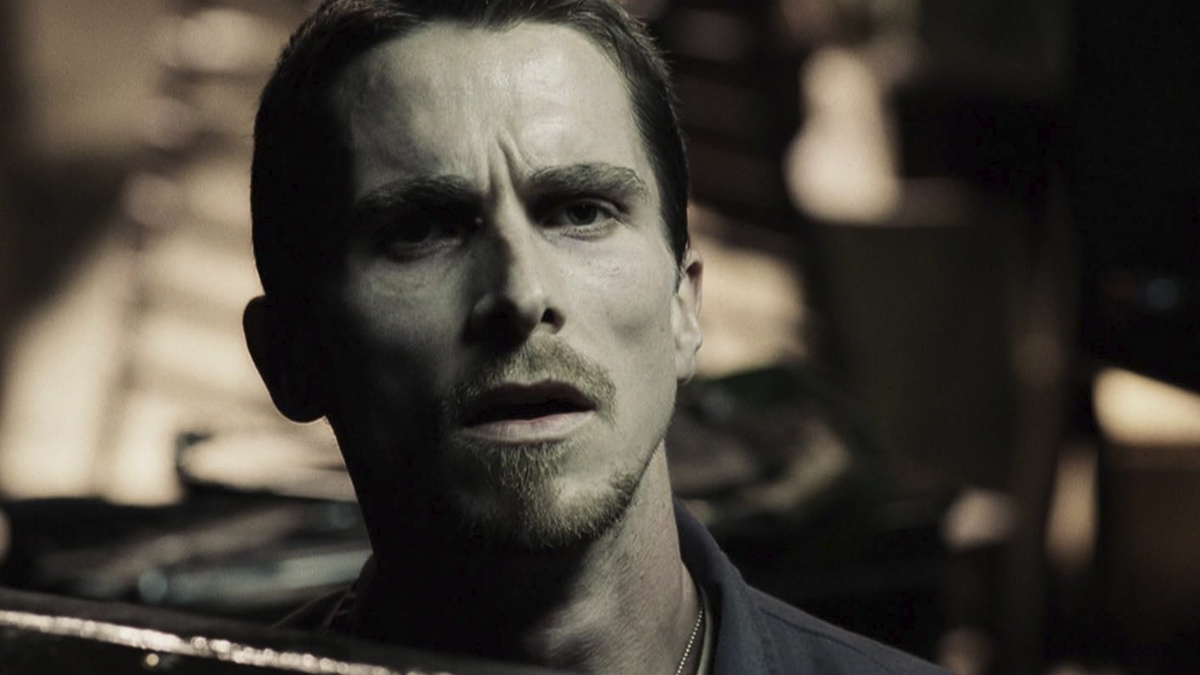 Кристиан Бейл в фильме "Машинист"