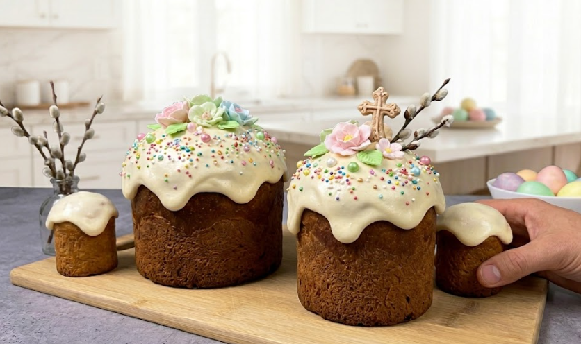 Этот кулич не черствеет. Легкий и мягкий, как облако. Минимум времени на приготовление. Рецепт к Пасхе