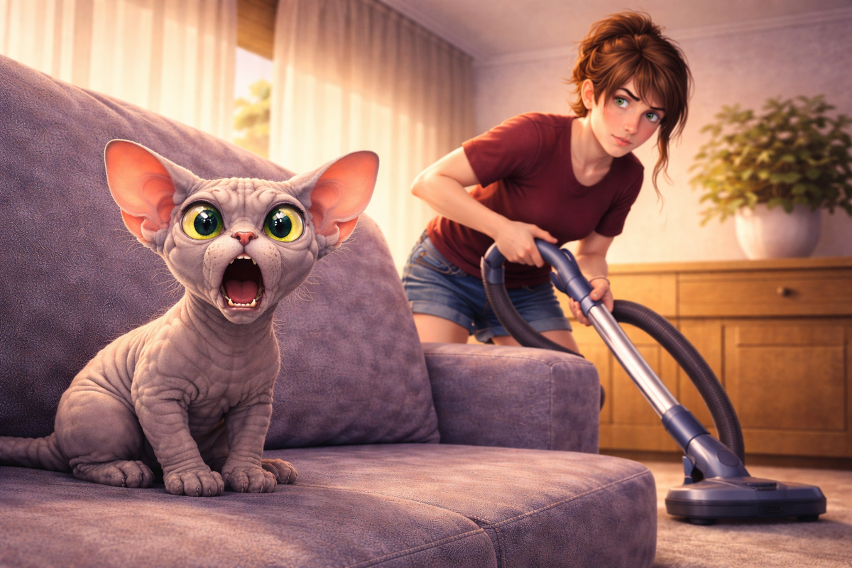 Изображение создано ИИ для канала Kote4com: всё о сфинксах