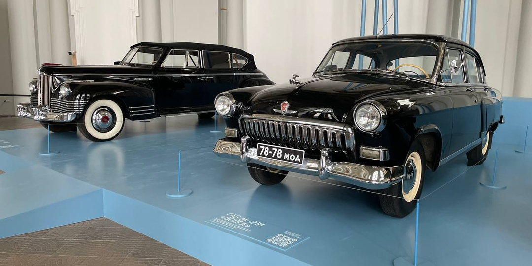 Посмотрел на машины, которые возили Гагарина (почти)