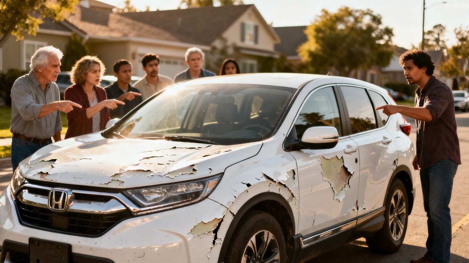 Honda: белилами красят, что ли?